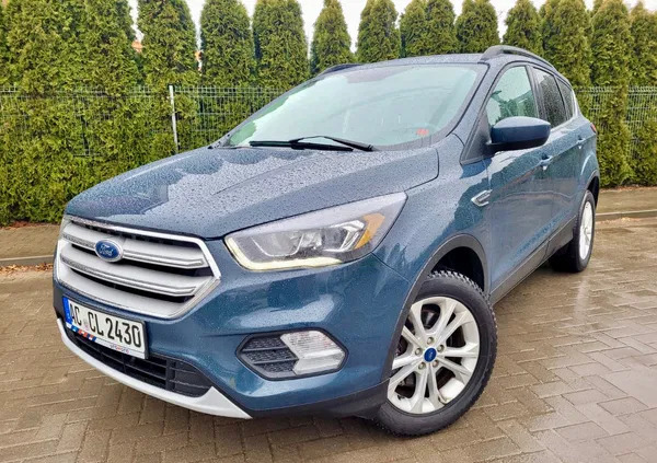 ford escape kujawsko-pomorskie Ford Escape cena 73500 przebieg: 86840, rok produkcji 2019 z Pniewy